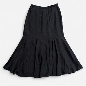 Charter Club Black A-Line Skirt